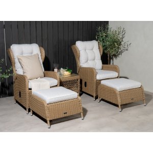 Washington Lounge Gruppe 2 - Rattan