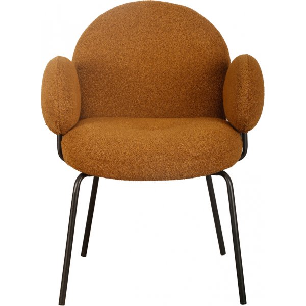 Osaka-Gestellstuhl - Ockergelb