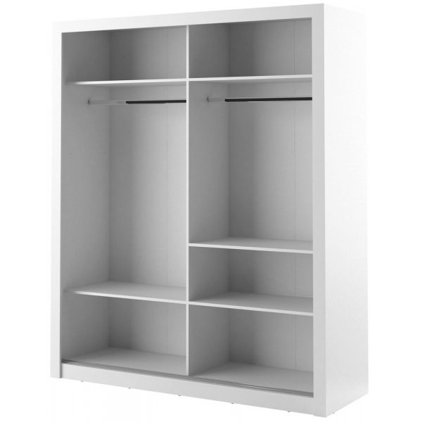 Mervyn garderobe - Weiß Mervyn garderobe - Weiß