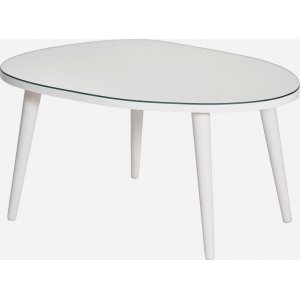 Gusto Couchtisch 75 x 55 cm - Wei