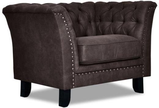 Chester Bridge Sessel - Vintage dunkelbraun Chester Bridge Sessel - Vintage dunkelbraun