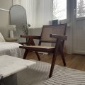 Kundenbild Milo Sessel mit Rattan - Rattan / Braun