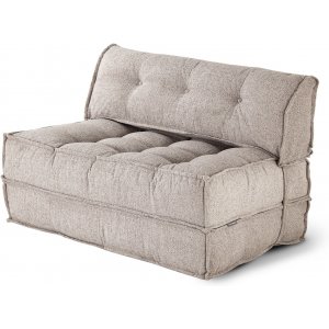 Faldi 2-Sitzer-Schlafsofa - Hellbraun