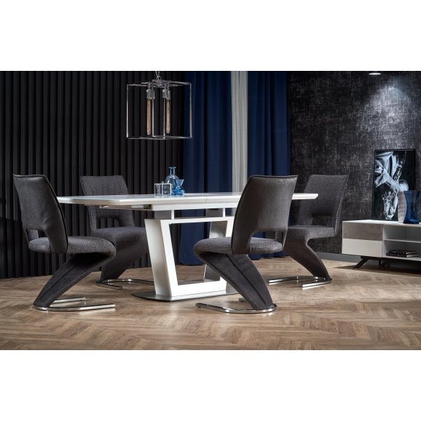 Risk Esstisch 160-200 cm - Weier Marmor