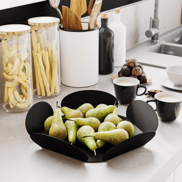 Rhodes Dekoschale - Schwarz Rhodes Dekoschale - Schwarz