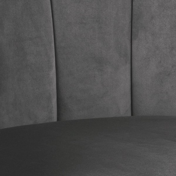 Daniella Sessel - Dunkelgrau/Schwarz Daniella Sessel - Dunkelgrau/Schwarz