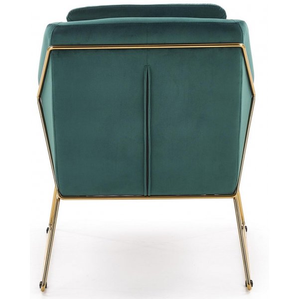 Bergliot Sessel - grün (Samt) / Messing Bergliot Sessel - grün (Samt) / Messing