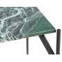 Accent Couchtisch 50 - Grner Marmor / Schwarz