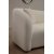 Asis 3-Sitzer-Sofa - Creme