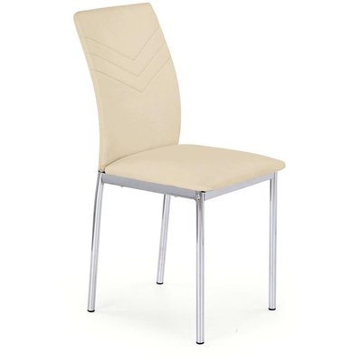 Stuhl Penny - Beige/Chrom