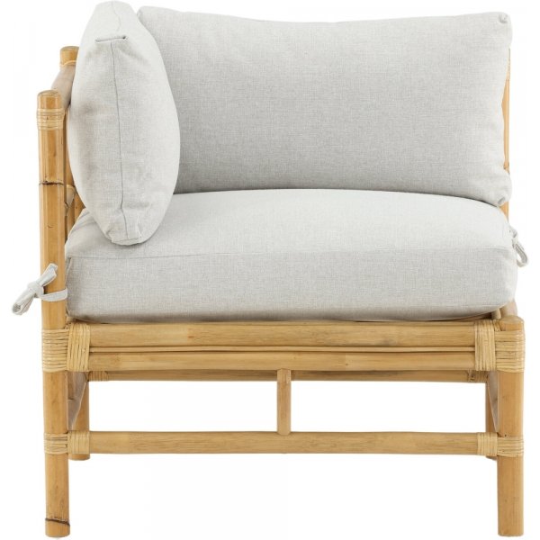 Eckmodul aus Rohrgeflecht - Natur Eckmodul aus Rohrgeflecht - Natur