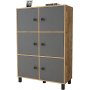 Vilamo Schrank 48 - Kiefer/anthrazit