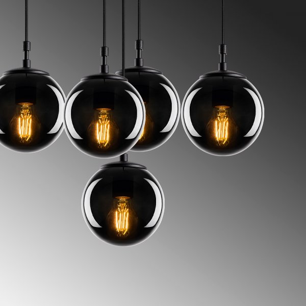 Effy Deckenleuchte 2171 - Schwarz/Rauch