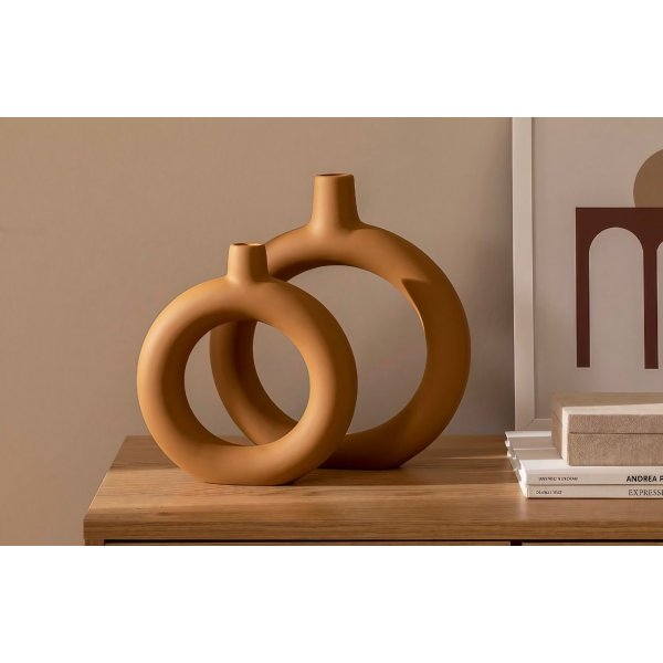Hoyo Vase - Karamell Hoyo Vase - Karamell