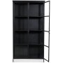Industry Vitrinenschrank aus Metall - Metall / Glas