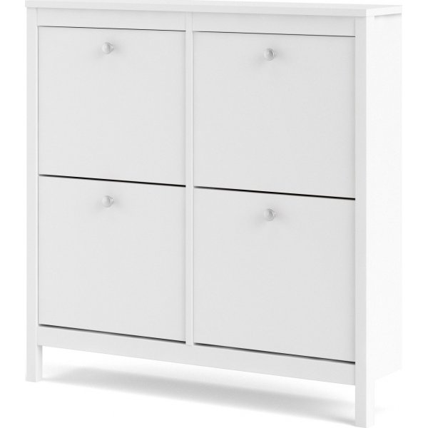 Schuhschrank Madrid - Weiß Schuhschrank Madrid - Weiß