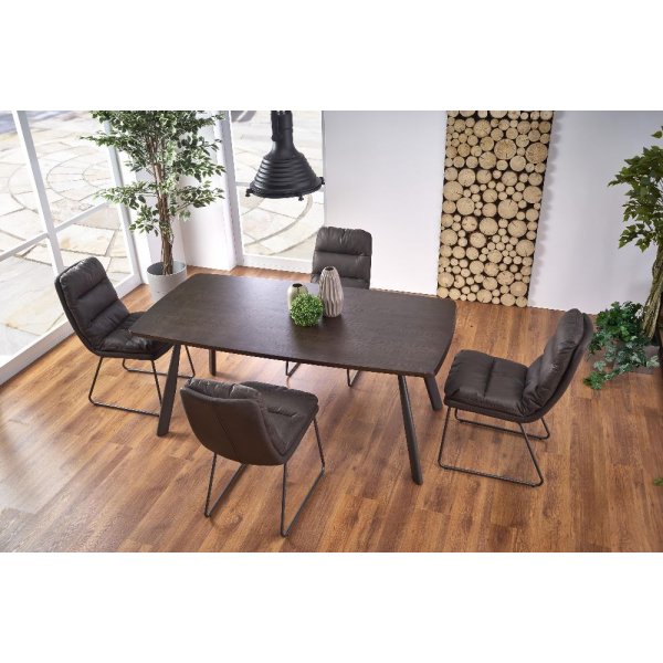 Stockholm Esstisch 180 cm - Walnuss gebeizt