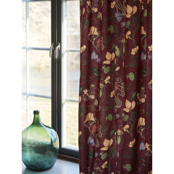 Jos-Vorhang 135 x 240 cm - Burgund