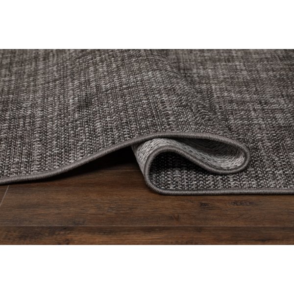 Flachgewebter Teppich Capri Anthrazit Flachgewebter Teppich Capri Anthrazit