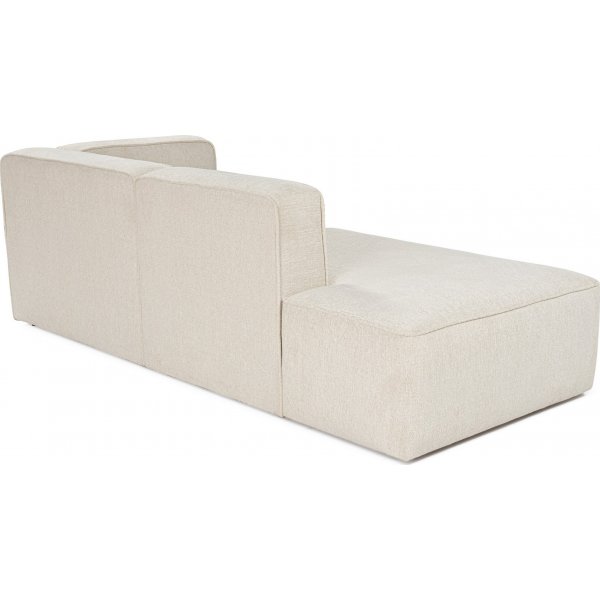 Weiteres 2-Sitzer-Sofa mit offenem Ende links - Creme