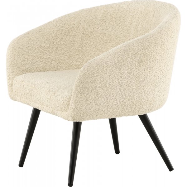 Flauschiger Kindersessel - Wei