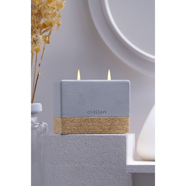 Harmony-Duftkerze - Grau Harmony-Duftkerze - Grau