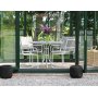 Kivik runder Esstisch 103 cm - Wei/Grau