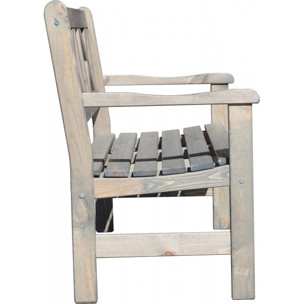 Europa Gartenbank 2-Sitzer - Grau