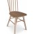 Stuhl aus rostfreiem Rohrgeflecht, wei getnchte Eiche + Mbelpflegeset fr Textilien