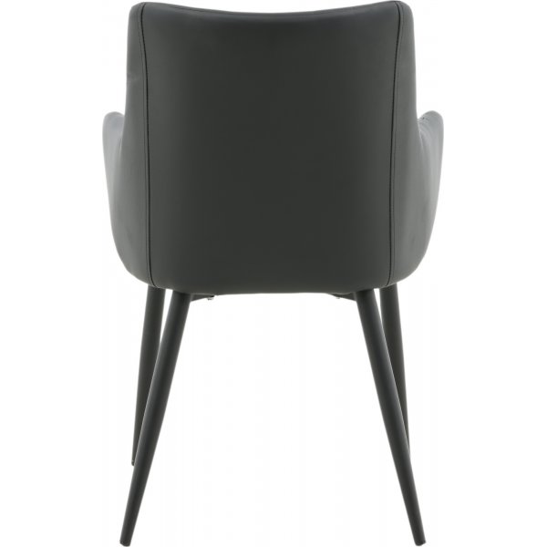 Sessel Paolo - Schwarzes PU