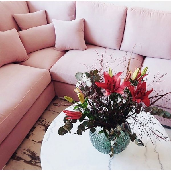 Eden Diwan Sofa offenes Ende 300 cm - frei whlbare Farbe!