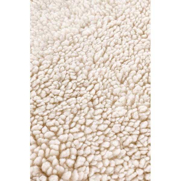 Plaid Katy 60x90 cm - Weißes Schaffellimitat Plaid Katy 60x90 cm - Weißes Schaffellimitat