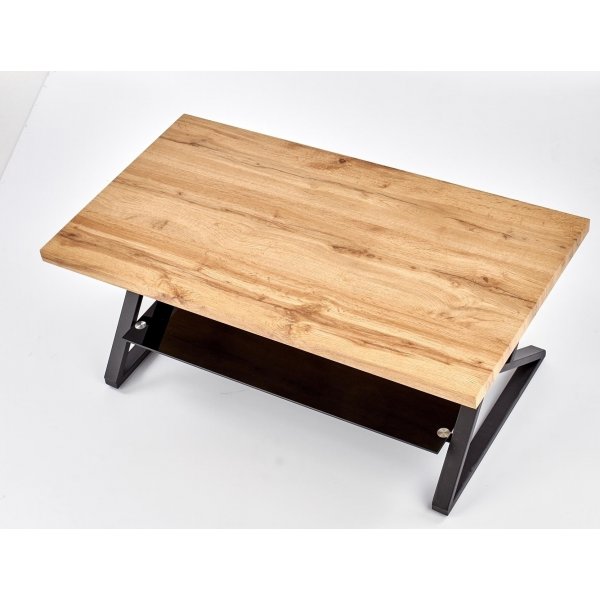 Catja Couchtisch 110 cm - Eiche/schwarz