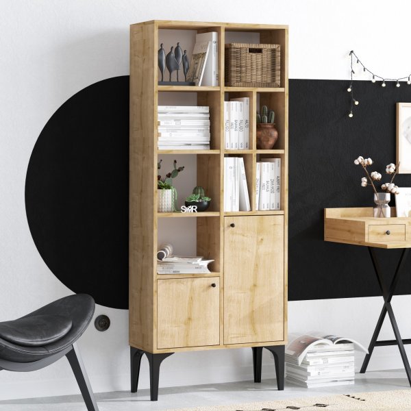 Castor-Bcherregal - Saphir-Eiche