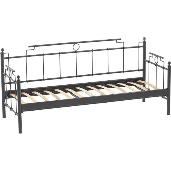 Hampus 3-Sitzer Outdoor-Sofa - Schwarz/Rauch + Fleckentferner für Möbel Hampus 3-Sitzer Outdoor-Sofa - Schwarz/Rauch + Fleckentferner für Möbel