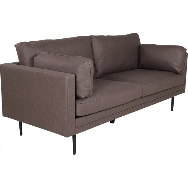 Savanna 2-Sitzer-Sofa - Braune Mikrofaser