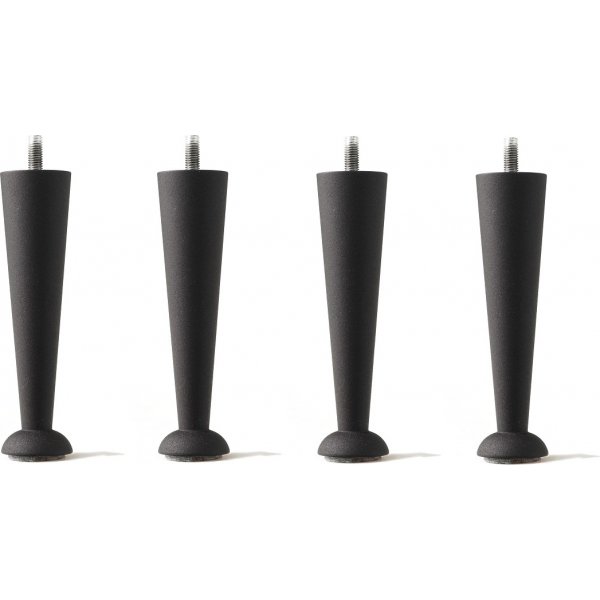 Champange Schwarze Bettbeine - 4er-Pack