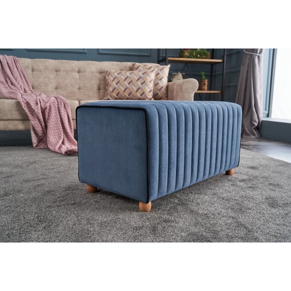 Sitzpuff Mabel - Blau