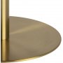 Corby Couchtisch - Weier Marmor/Messing