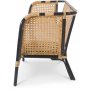 Sessel Marbella - Rattan/schwarz