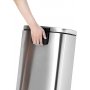 Totte Mlleimer 30 l - Silber