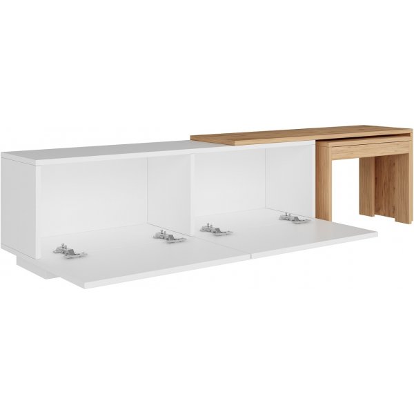 Oslo TV-Stnder - Wei/Kiefer