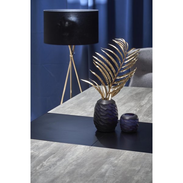 Jaylynn Esstisch 180-230 x 95 cm - Dunkelgrau/Schwarz Jaylynn Esstisch 180-230 x 95 cm - Dunkelgrau/Schwarz