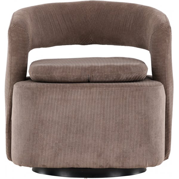 Lorbeer-Sessel - Brauner Cord Lorbeer-Sessel - Brauner Cord