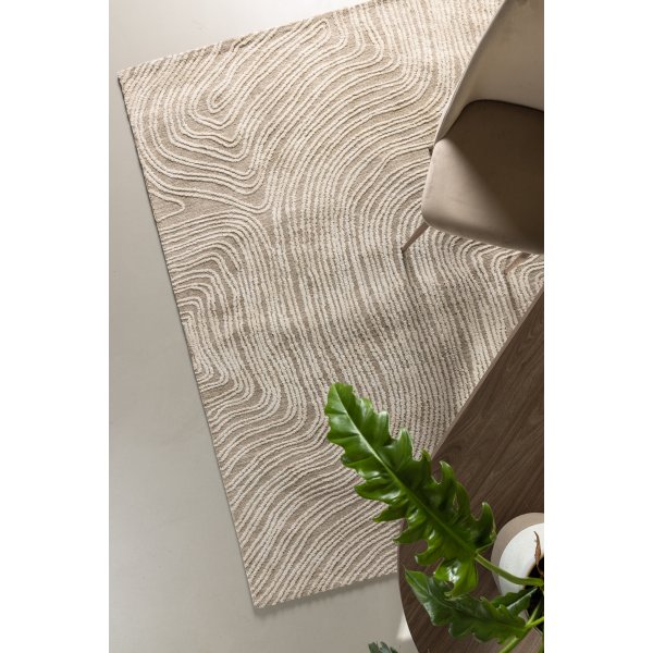 Mittelgroßer Teppich 395 x 295 cm - Beige/Elfenbein Mittelgroßer Teppich 395 x 295 cm - Beige/Elfenbein