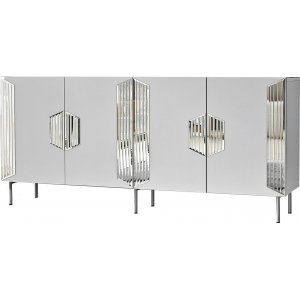 Dubai Sideboard - Wei/Silber