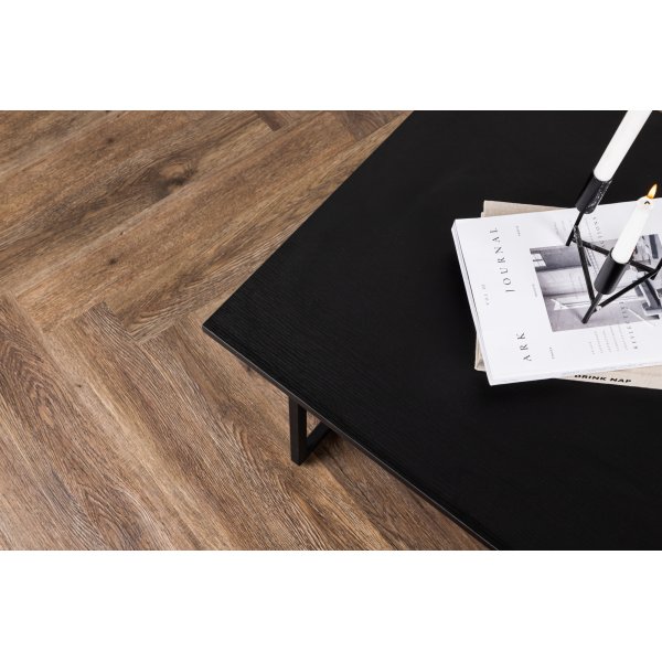 Couchtisch Pryor 110 x 70 cm - Schwarz