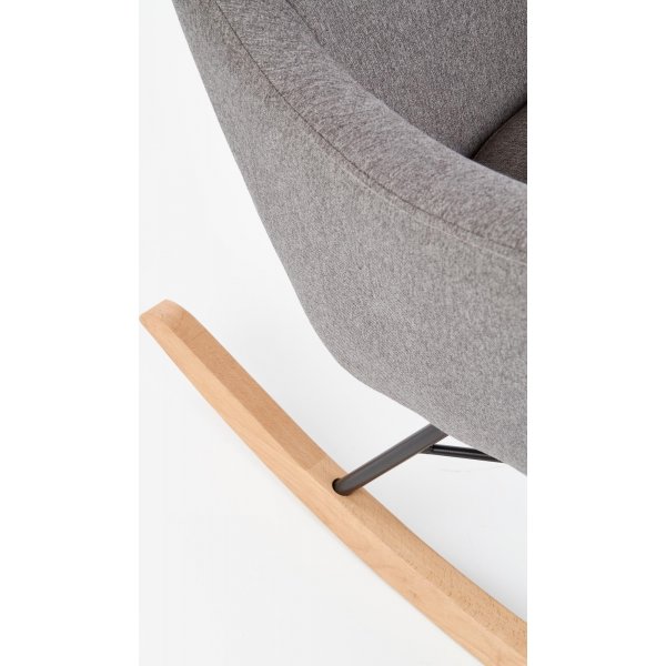 Mengoba Schaukelstuhl - Grau