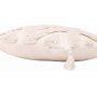 Jasmine Kissenbezug 50 x 30 cm - Cremewei