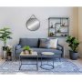Imola 2,5-Sitzer-Sofa - Grau/Schwarz